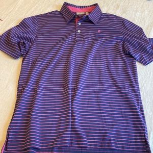 Ashworth Golf Shirt Dri fit Medium